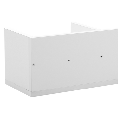 Multi-Media Wooden Shelf-White Home