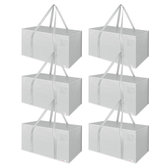VINSANI 6PK MOVING BAGS GREY 1010300