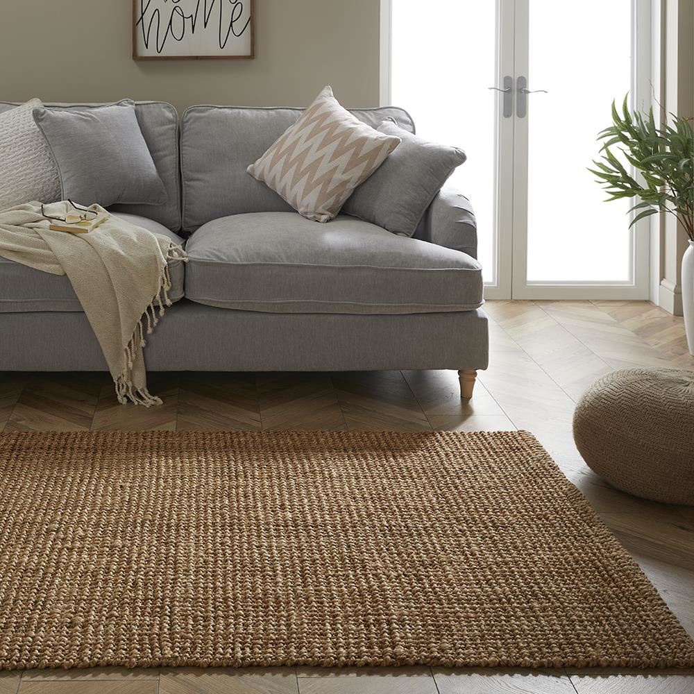 Whitefield Handwoven Boucle 120x170cm Natural Rug