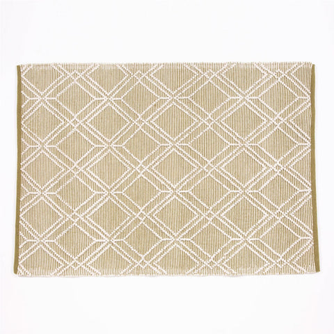 Blenheim Diamond 100% Pet 120x170cm Olive Rug