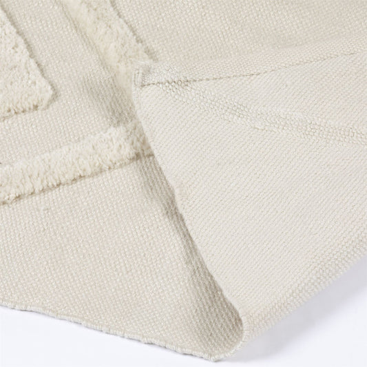 Windsor Geo Tufted 120x170cm Cream Rug