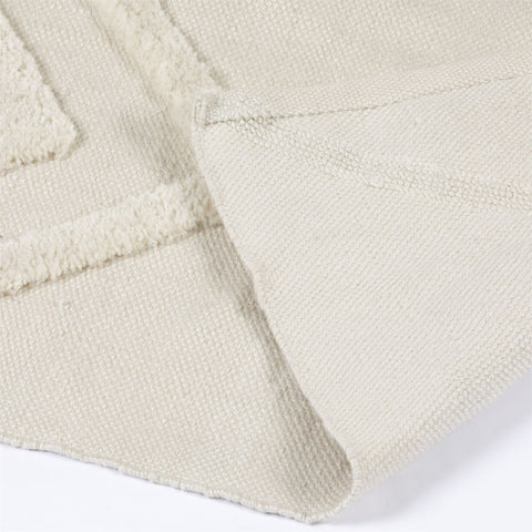 Windsor Geo Tufted 120x170cm Cream Rug