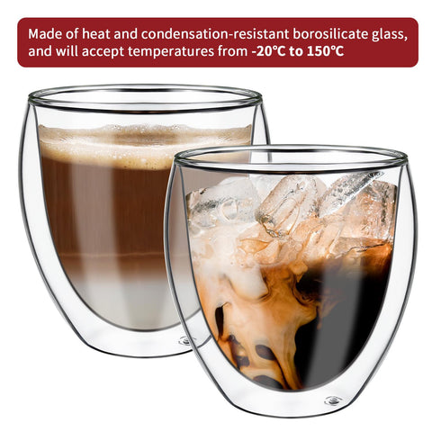 VINSANI DOUBLE WALL GLASSES -  CAVA 1010064