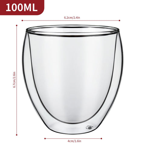 VINSANI DOUBLE WALL GLASSES -  CAVA 1010064