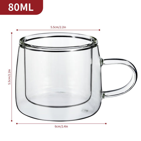 VINSANI - DOUBLE WALL GLASSES KAFO 1010068