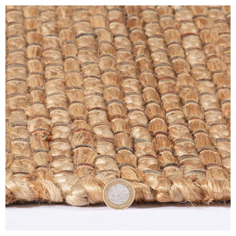 Salford Chunky Jute 120x170cm Natural Rug