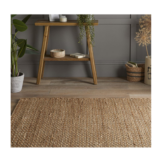Salford Chunky Jute 120x170cm Natural Rug