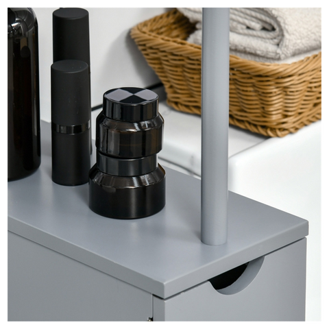 Bathroom Storage Cabinet-Grey