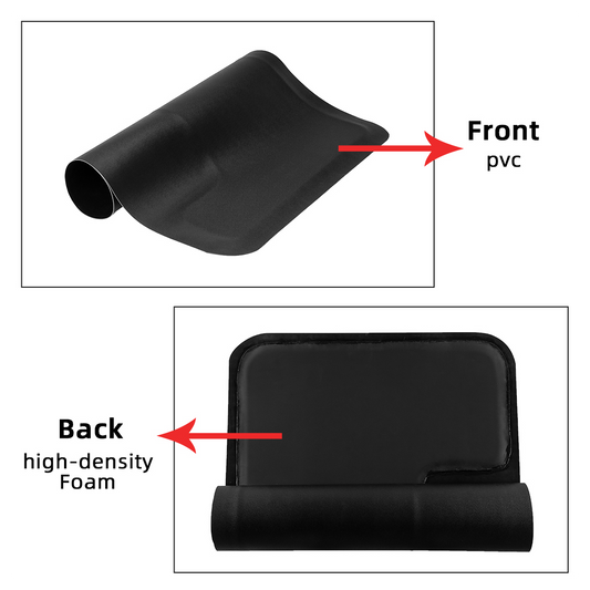 3′x 4′x1/2" Beauty Salon Square Anti-fatigue Salon Mat (Foreign Party Internal Party) Black