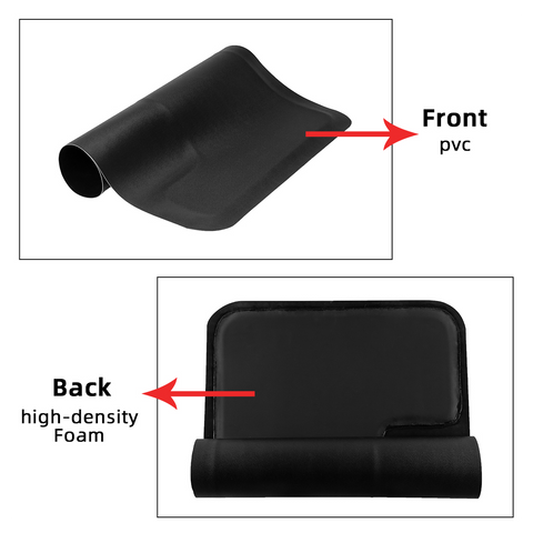 3′x 4′x1/2" Beauty Salon Square Anti-fatigue Salon Mat (Foreign Party Internal Party) Black