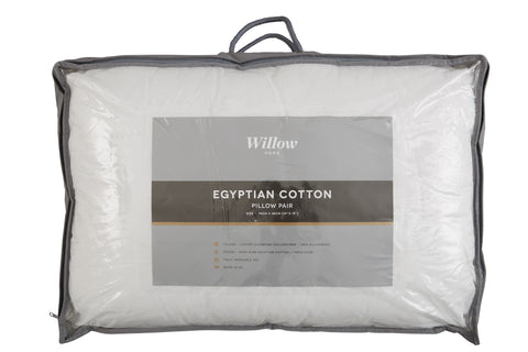 100% Cotton Pillow Pair