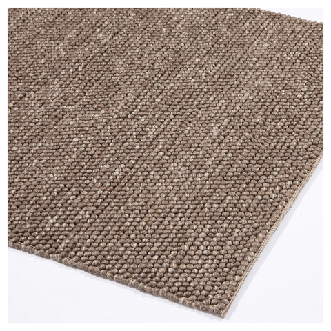 Delilah Wool Pebble 120x170cm Mottled Taupe Rug
