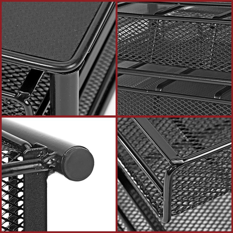Vinsani Black Coffee Pod Double Drawer 1010402