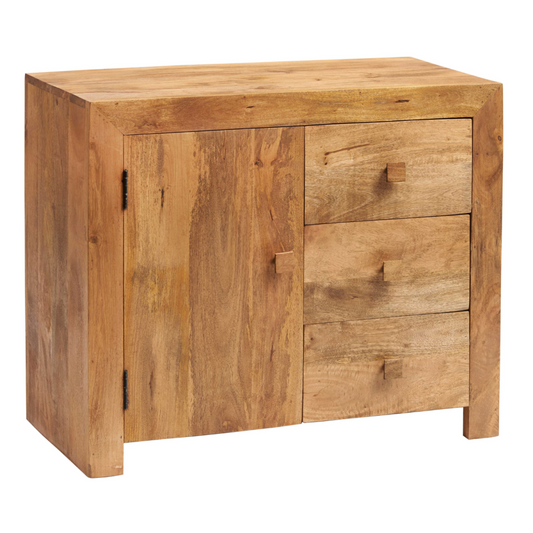 Toko Light Mango 3 Drawer Sideboard