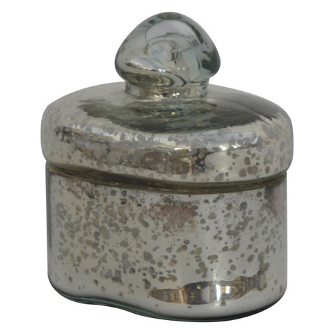 Artisan Furniture Small Vintage Styled Jar, Transparent Glass