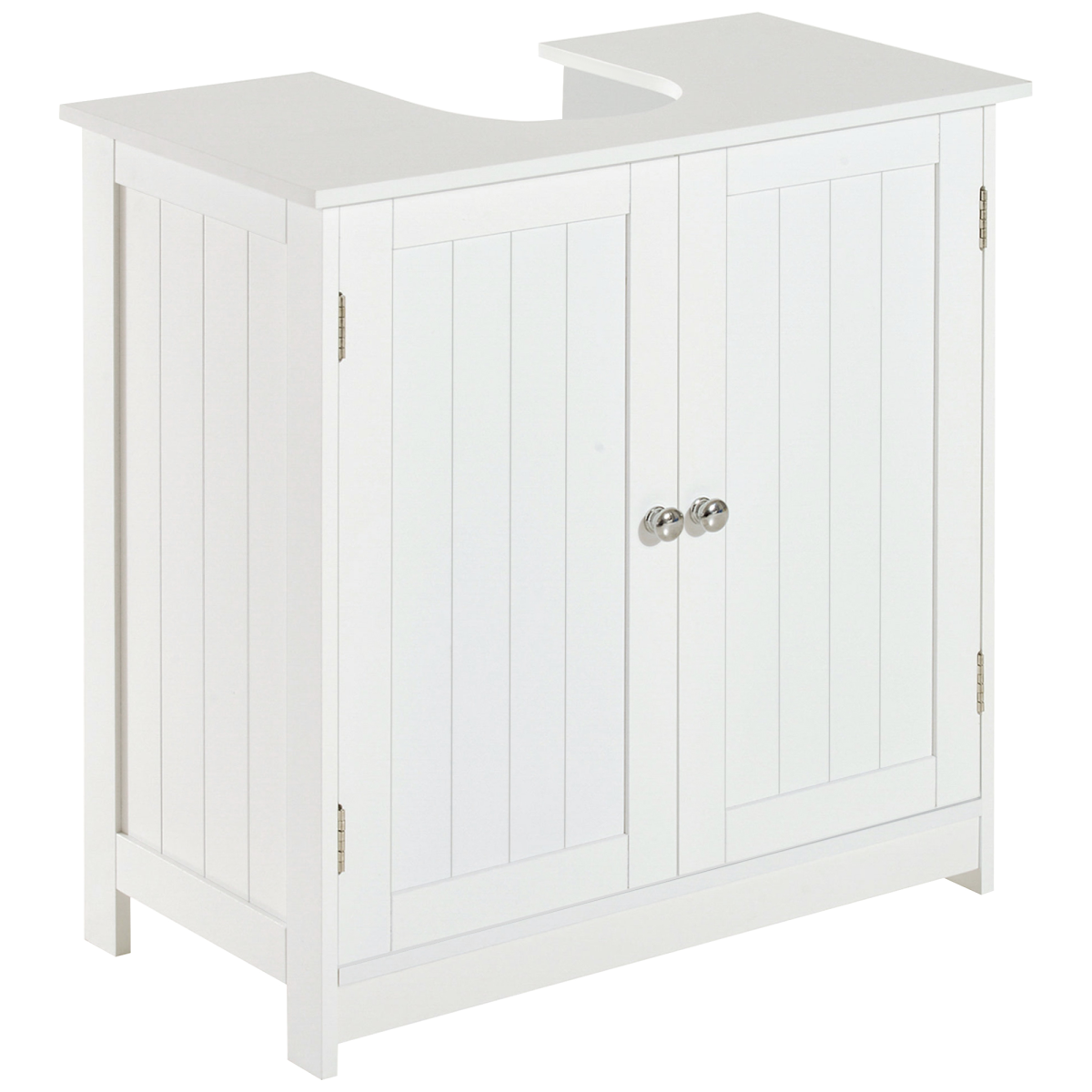 Basin Sink Vanity Cabinet Toilet Bathroom Shelf Door Storage Wooden