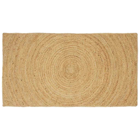 Rug Brown 60 x 110 cm Jute