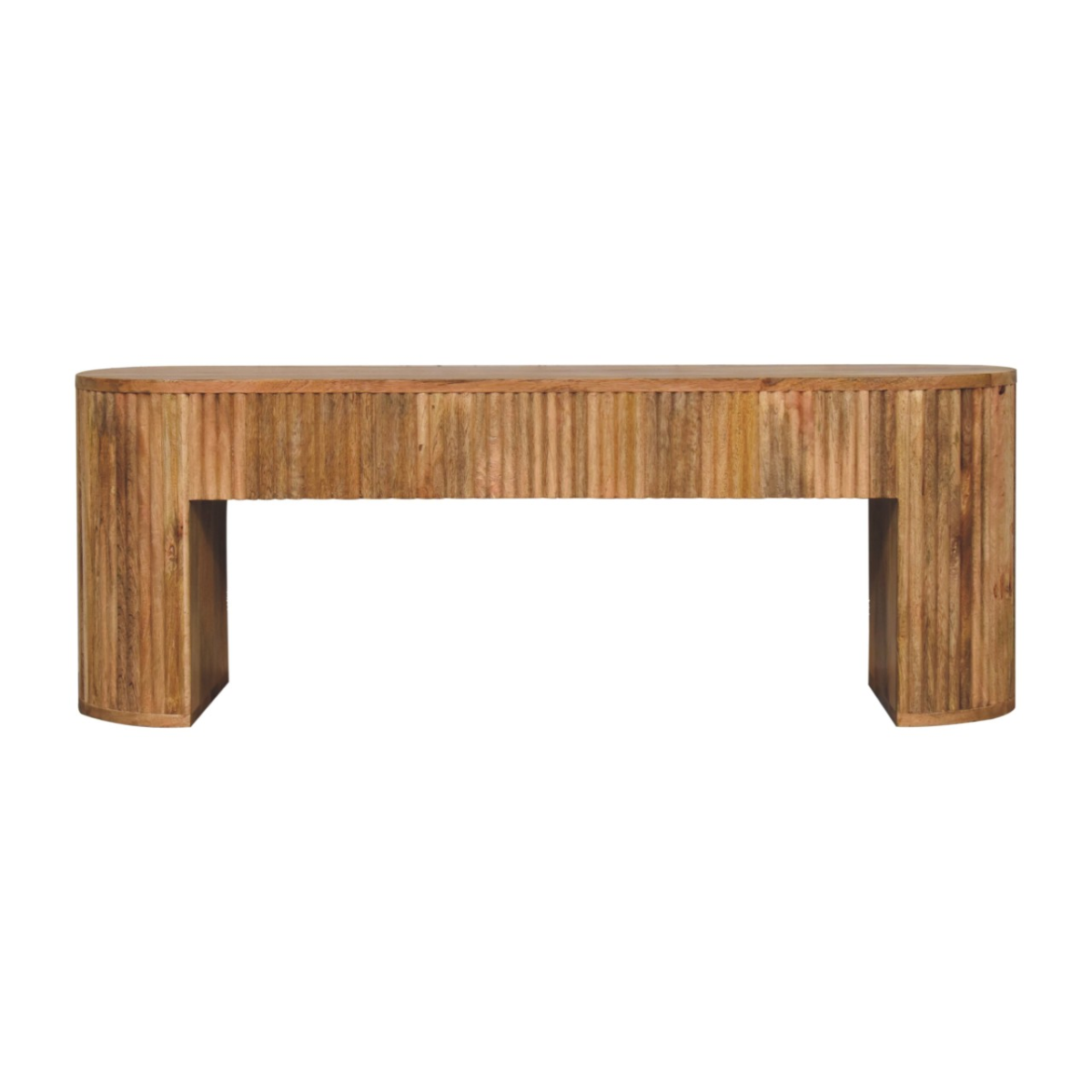 Artisan Furniture Solid Wood Soba Straight Media Unit, Brown
